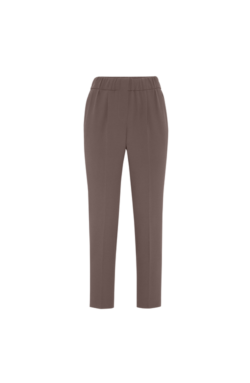 Brunello Cucinelli Tailored Jogger Trousers In Brown