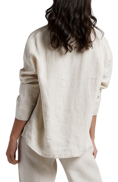 Parachute Linen Shirt In White