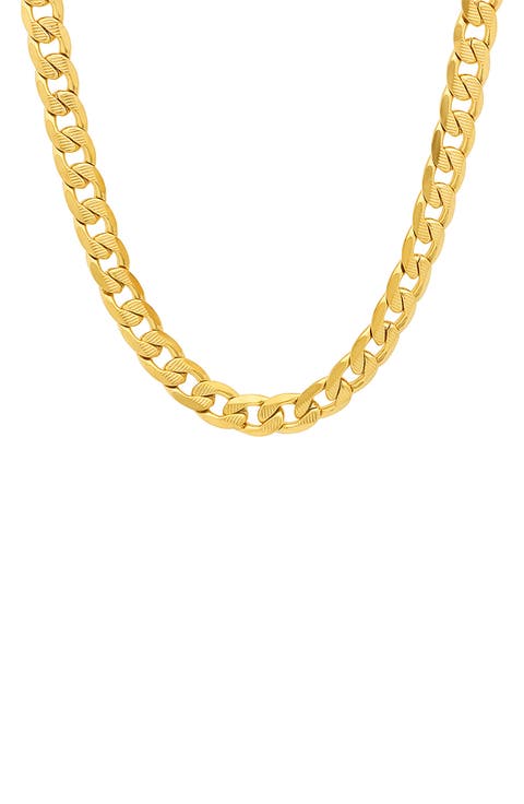 Curb Chain Link Necklace