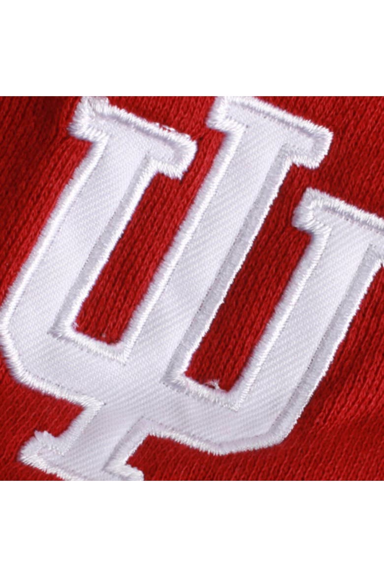 Women's Stadium Athletic Crimson Indiana Hoosiers Arched Name Full-Zip Hoodie, Alternate, color, Cardinal