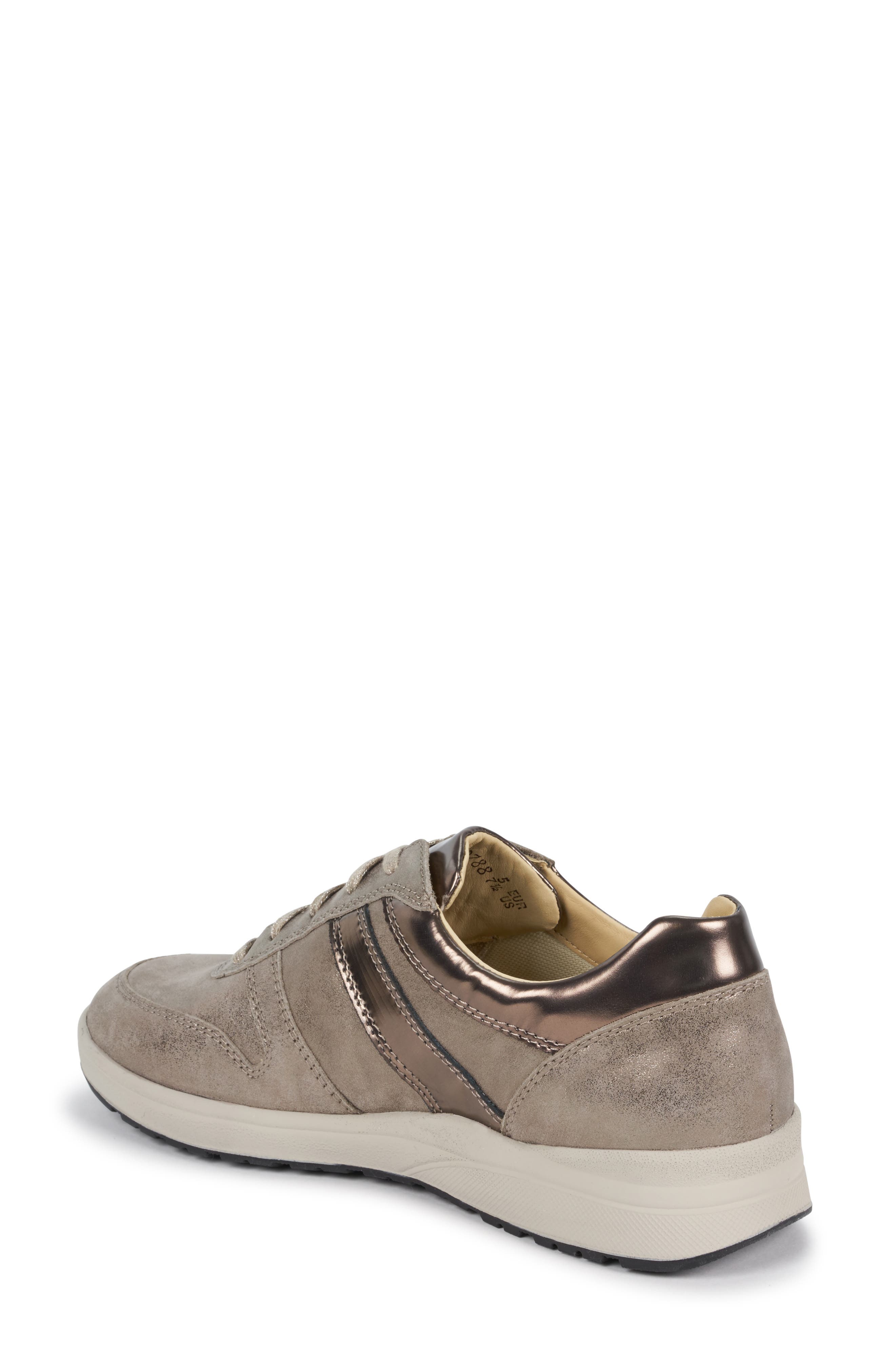 Rebeca Sneaker, Alternate, color, DARK TAUPE NUBUCK