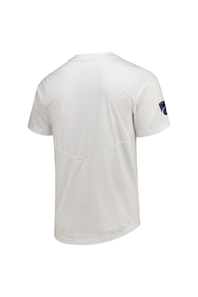 Men's Nike White Kansas State Wildcats Replica Baseball Jersey, Alternate, color, White