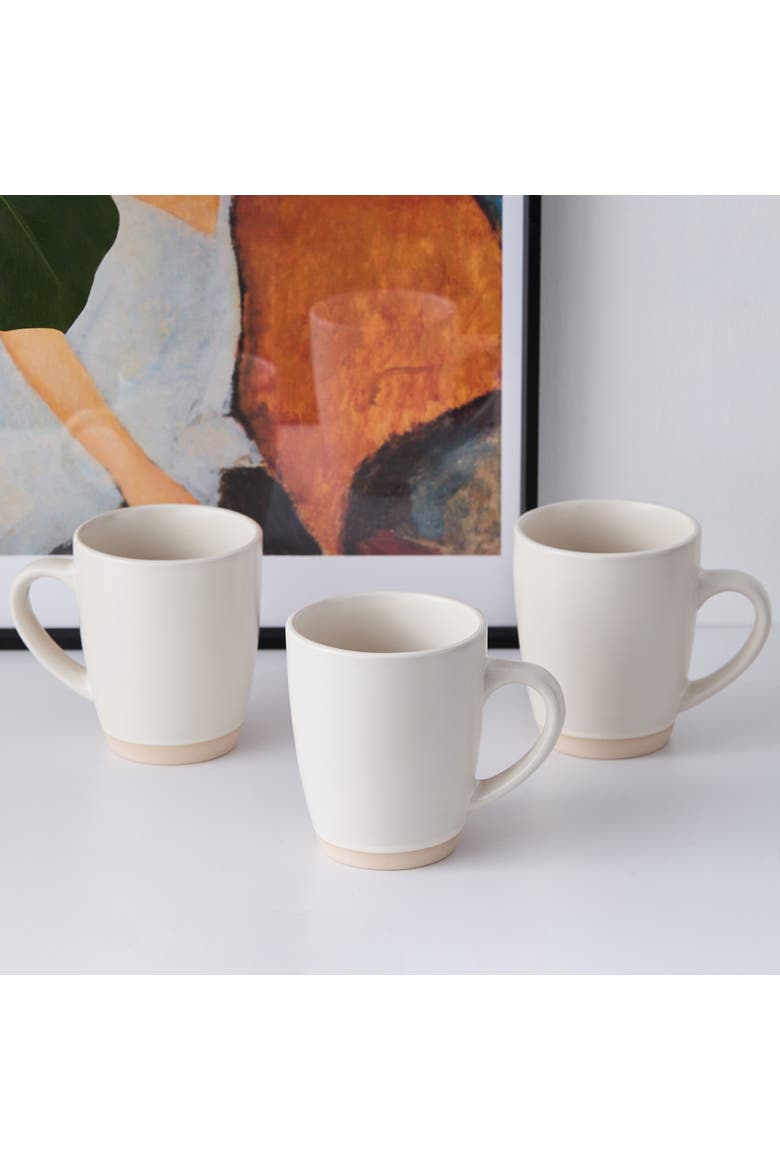 Jules Stoneware 32-Piec Dinnerware Set, Alternate, color, Off White