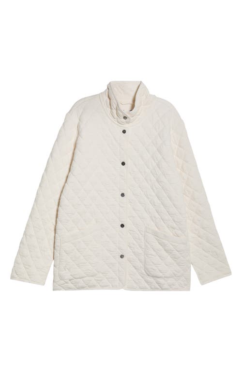 Tommy Bahama Puff Jacquard Barn Jacket In White