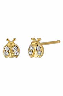 Icon Diamond Bug Stud Earrings (Nordstrom Exclusive)
