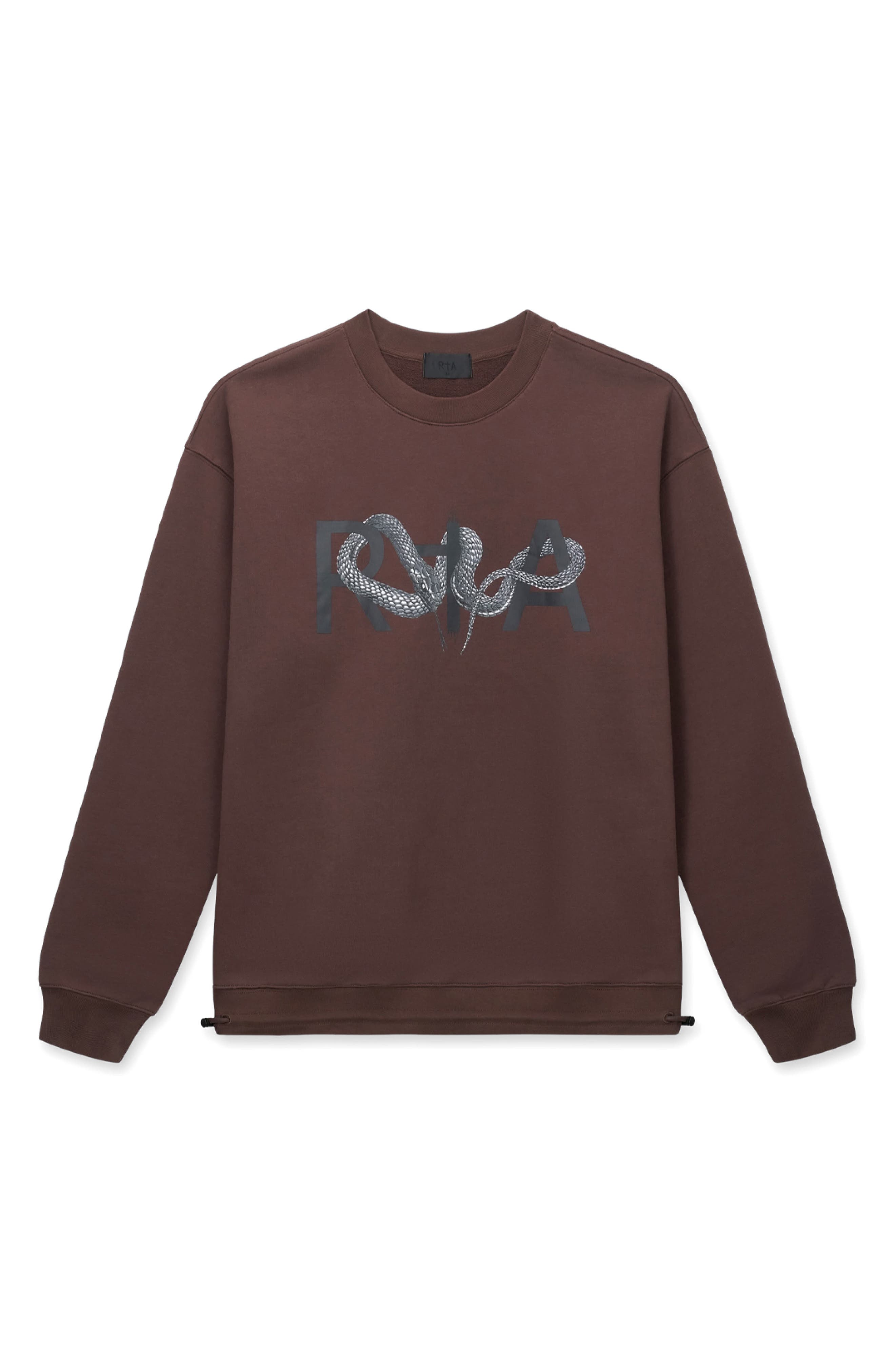RtA Jaylen Cotton Graphic Sweatshirt