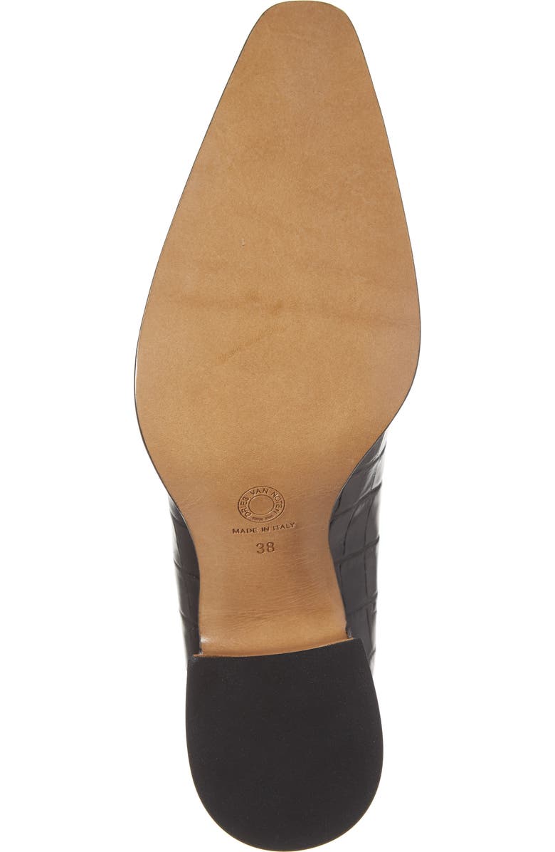 Dries Van Noten Block Heel Loafer Pump, Alternate, color,