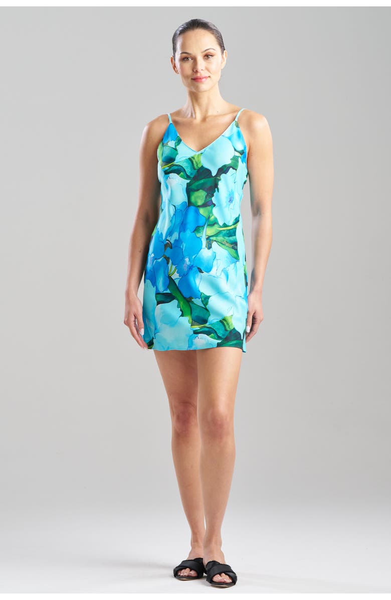 Natori Isla Chemise, Main, color, Blue