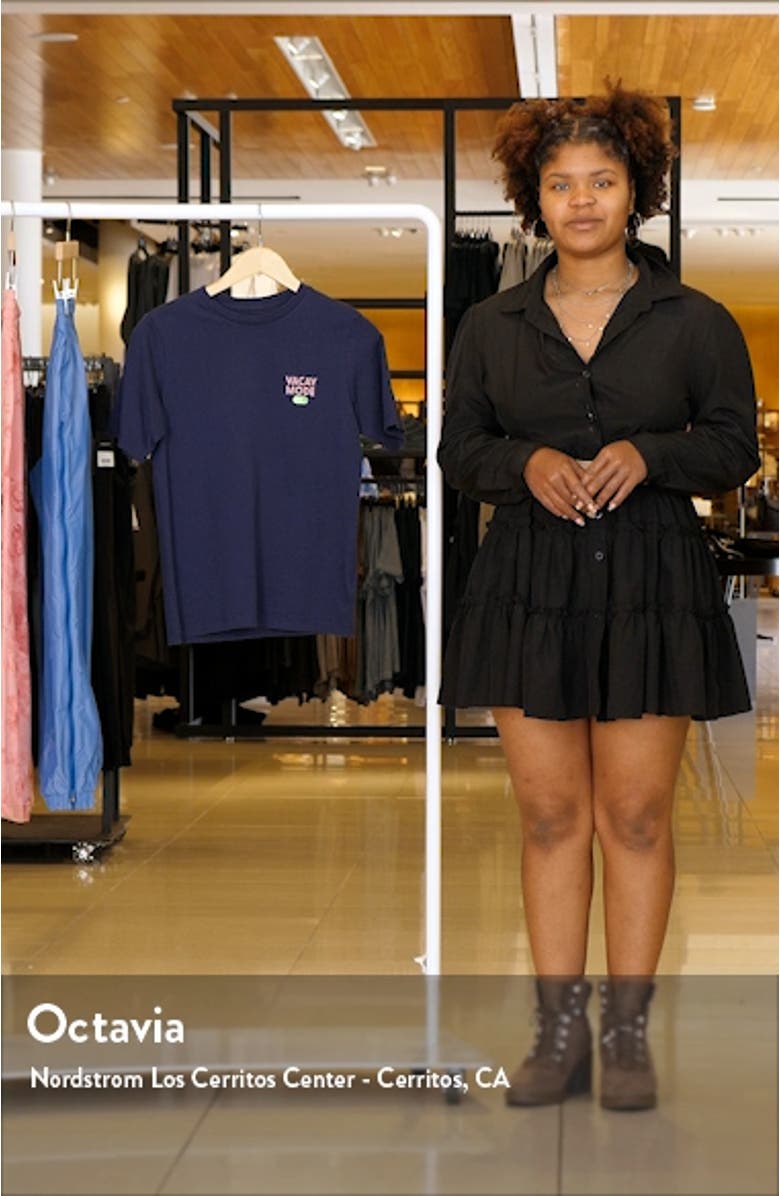 Kids' Vacay Mode Cotton Graphic T-Shirt, sales video thumbnail