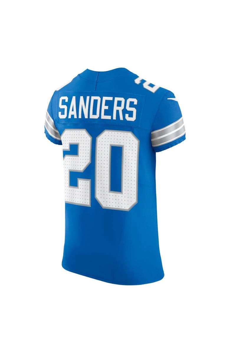 Nike Men's Nike Barry Sanders Blue Detroit Lions Retired Player Vapor F.U.S.E. Elite Jersey, Alternate, color, Blue