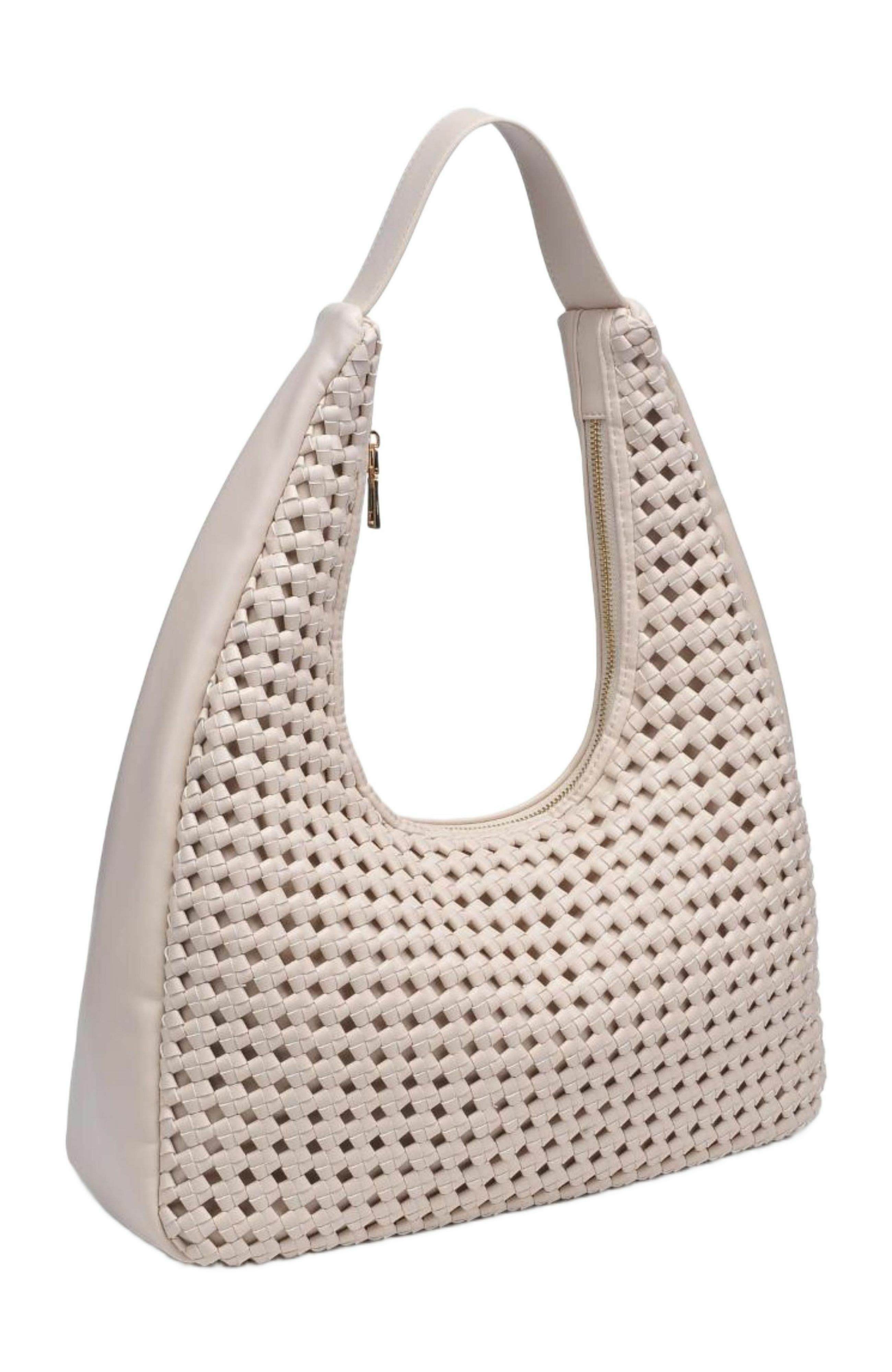 MODA LUXE Renne Hobo, Alternate, color, Oatmilk