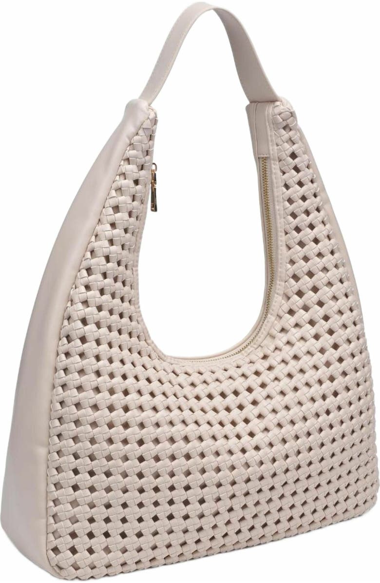 MODA LUXE Renne Hobo, Alternate, color, Oatmilk
