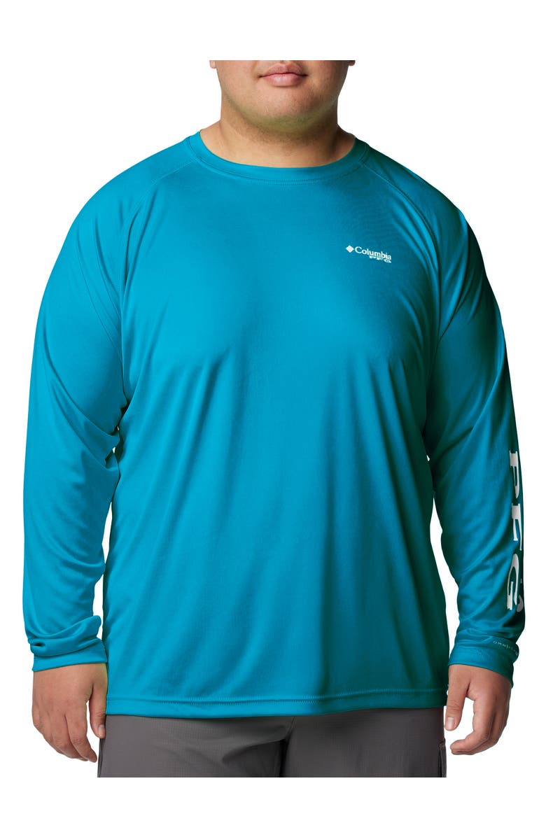 Columbia Big & Tall Terminal Tackle Shirt, Main, color, Blue Echo