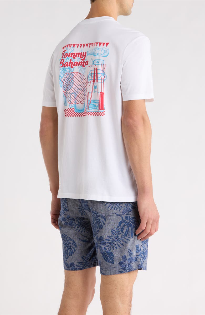 Tommy Bahama Grill & Chill Graphic T-Shirt, Alternate, color, White