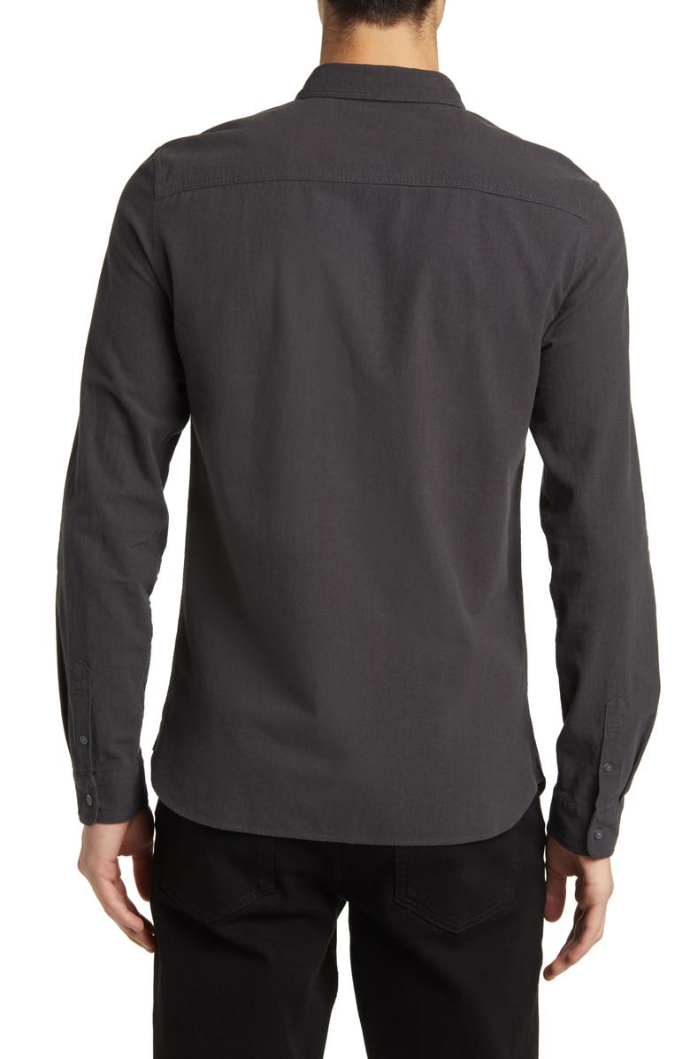 AllSaints Lovell Slim Fit Button-Up Shirt, Alternate, color, 