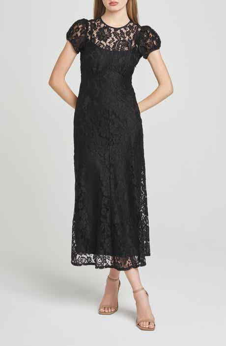WAYF Clarity Lace Maxi Dress