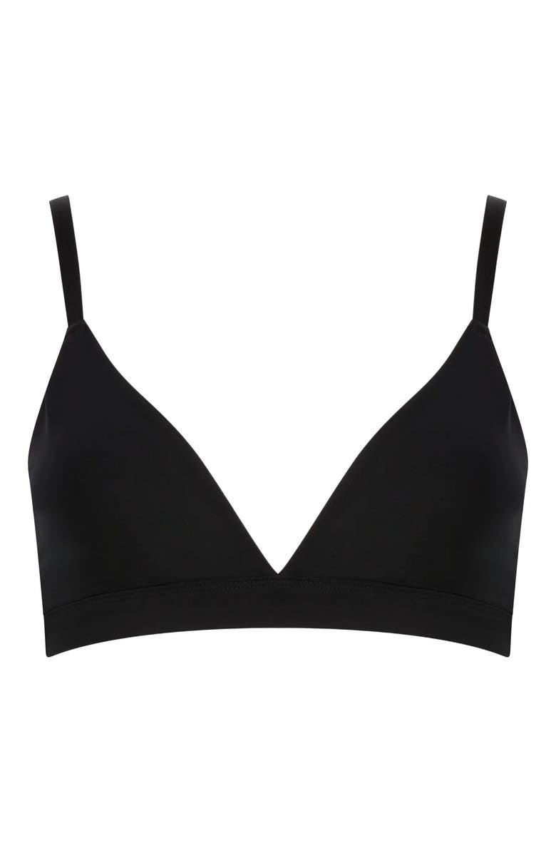 STYLEST DreamLift Push-Up Bikini Top, Alternate, color, Caviar
