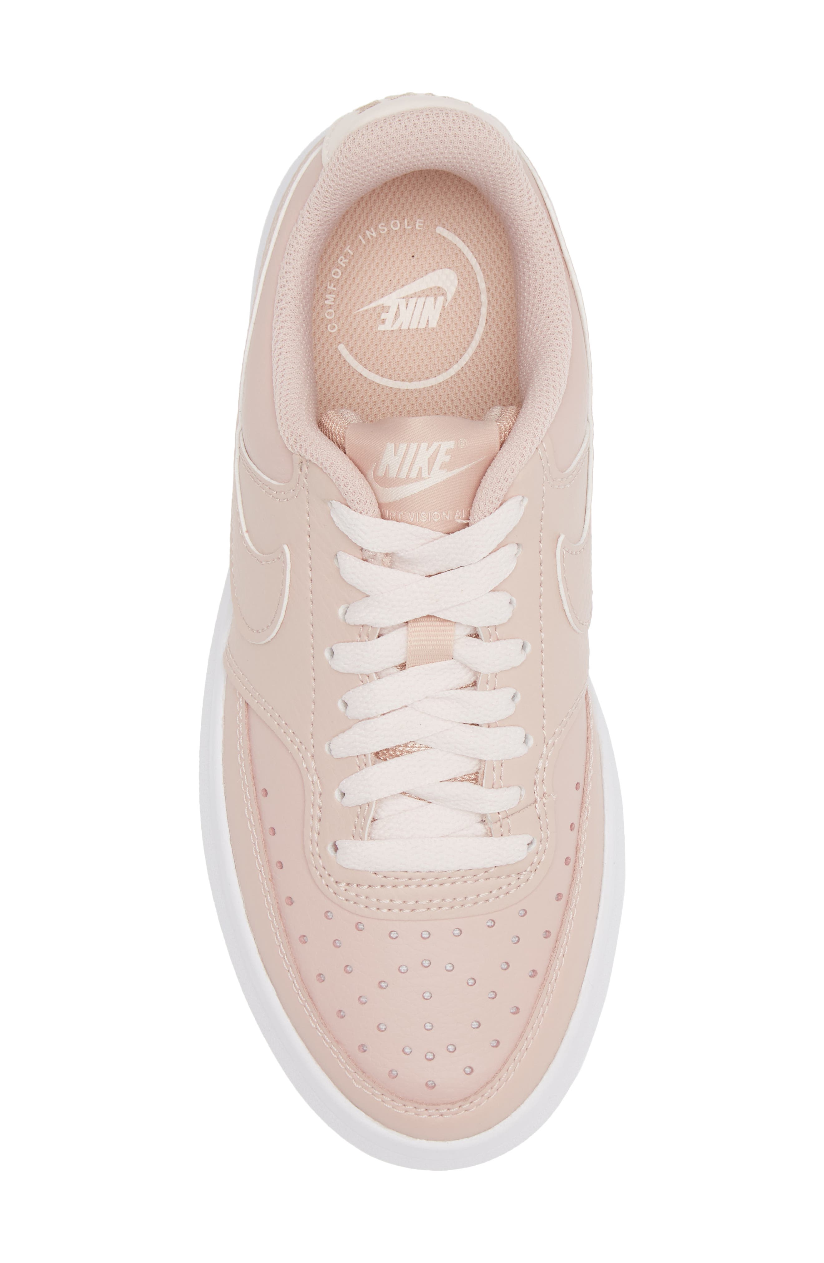 Court Vision Alta Platform Sneaker, Alternate, color, PINK OXFORD/ PINK OXFORD-WHITE