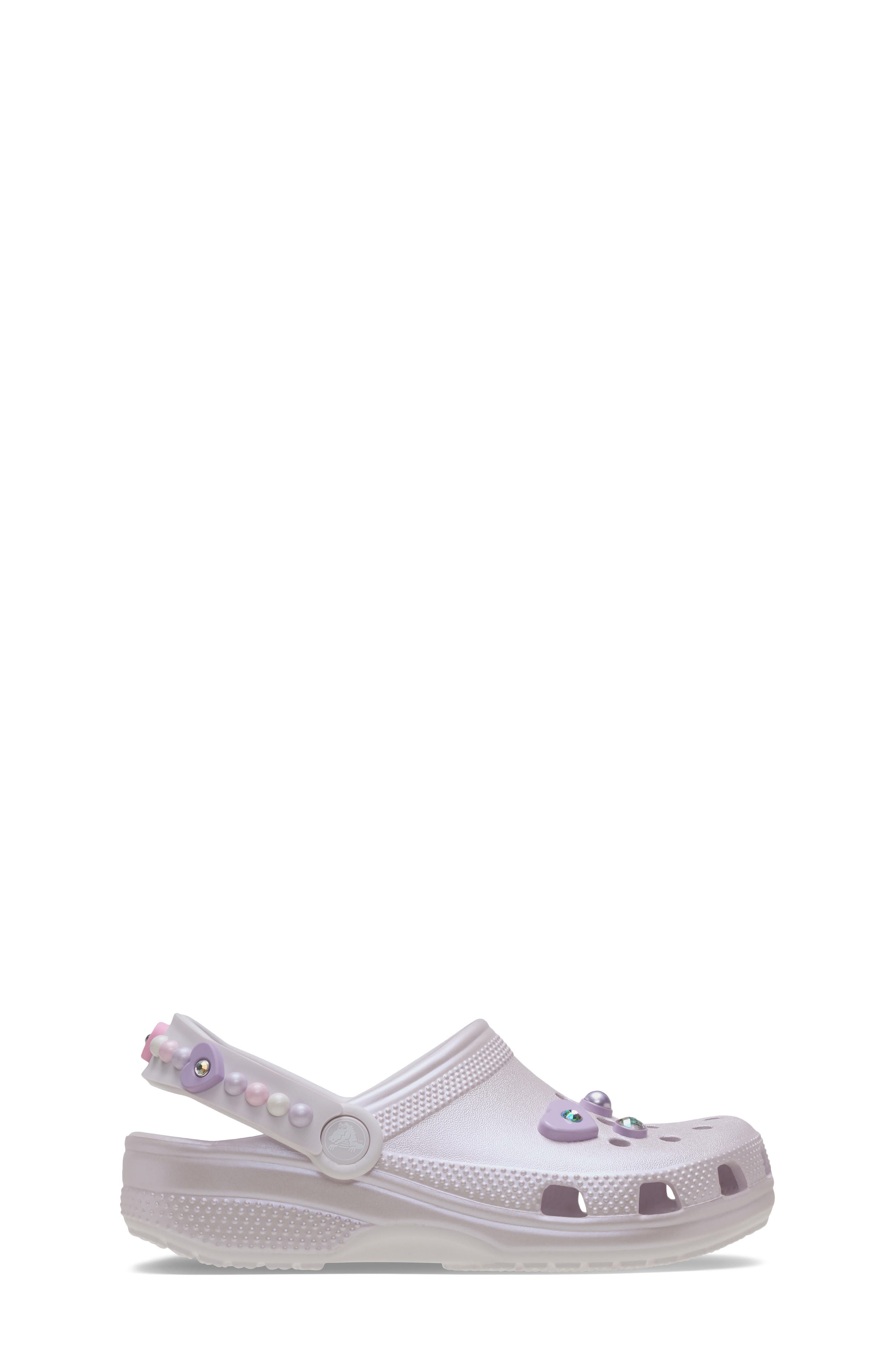 Kids' Classic Shine Clog, Alternate, color, GRAPE ICE