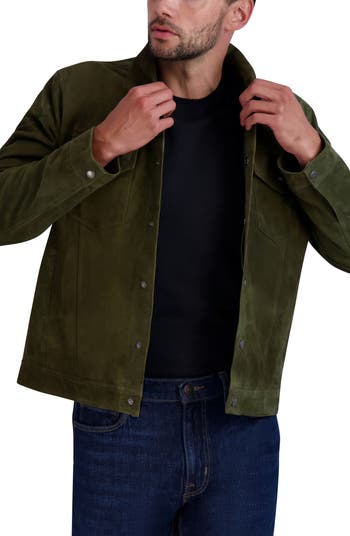 Suede Trucker Jacket