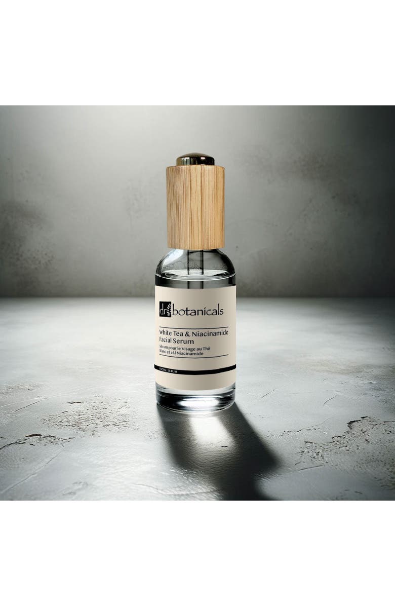 DR BOTANICALS White Tea & Niacinamide Facial Serum 30ml, Alternate, color, White