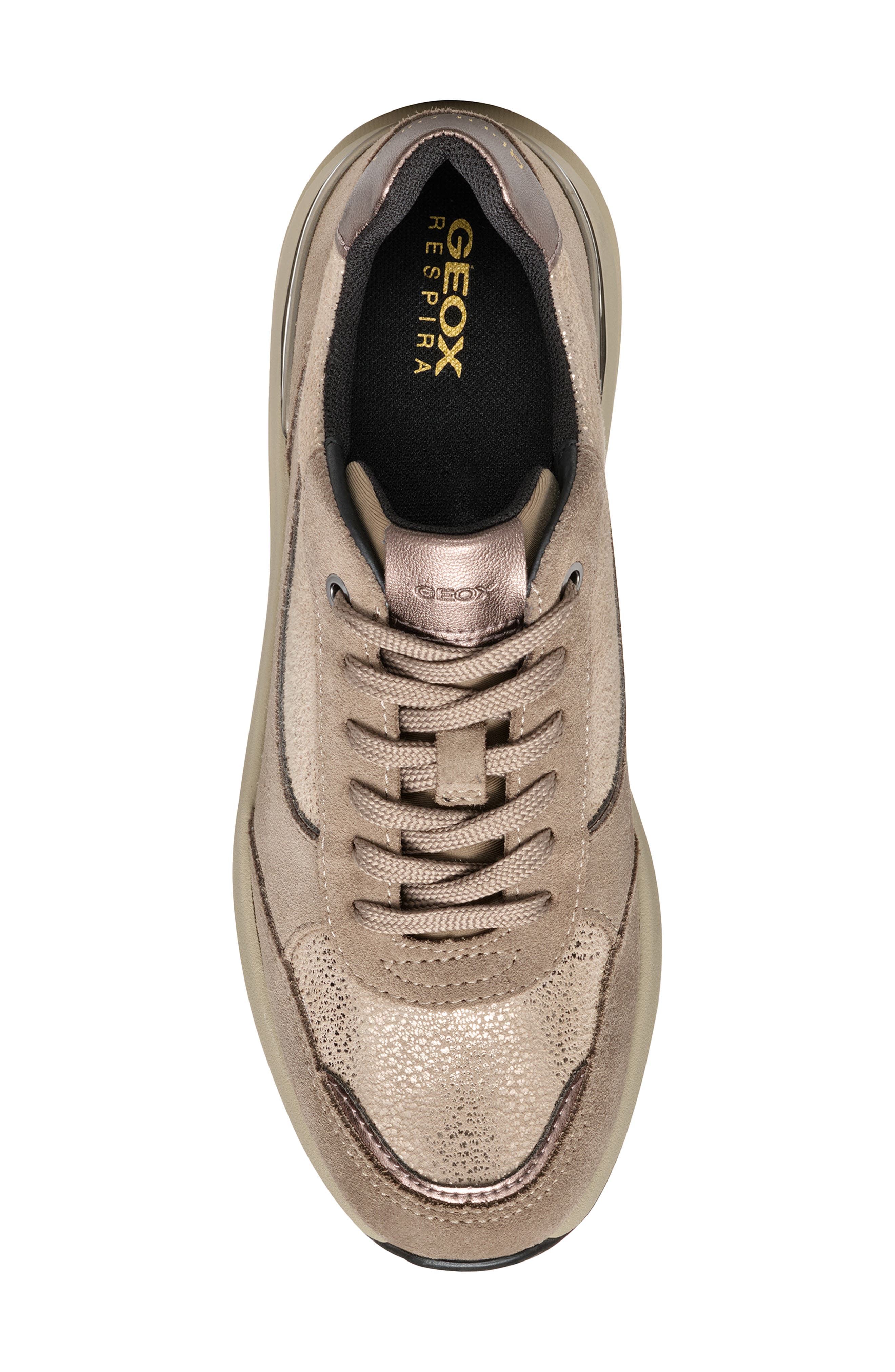 Geox Spherica EC13 Wedge Sneaker, Alternate, color, 