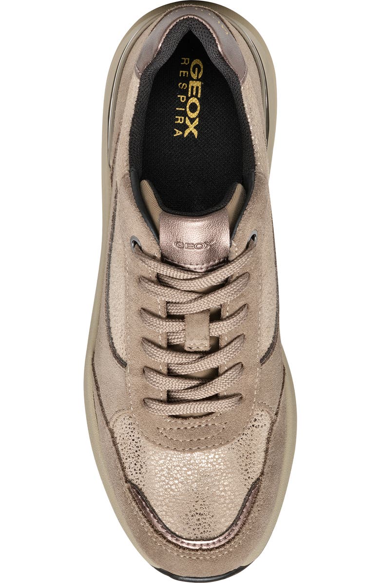 Geox Spherica EC13 Wedge Sneaker, Alternate, color,