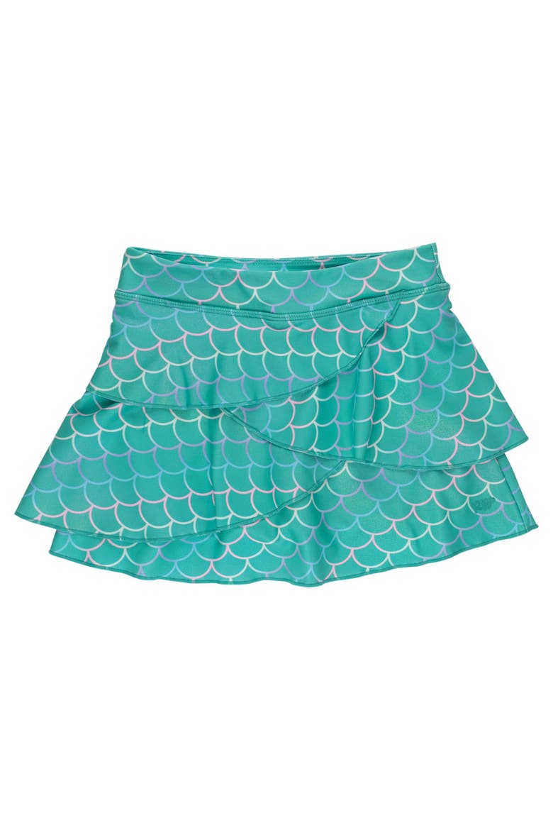 Active Princess Tiered Skort, Main, color, Marine Green Scales