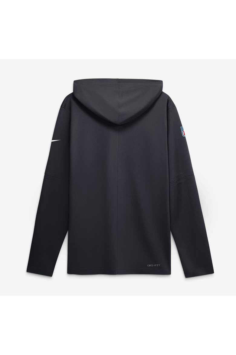 Men's Nike Navy Houston Texans Sideline Alternate Lightweight Long Sleeve Hooded Dri-FIT T-Shirt, Alternate, color, Navy