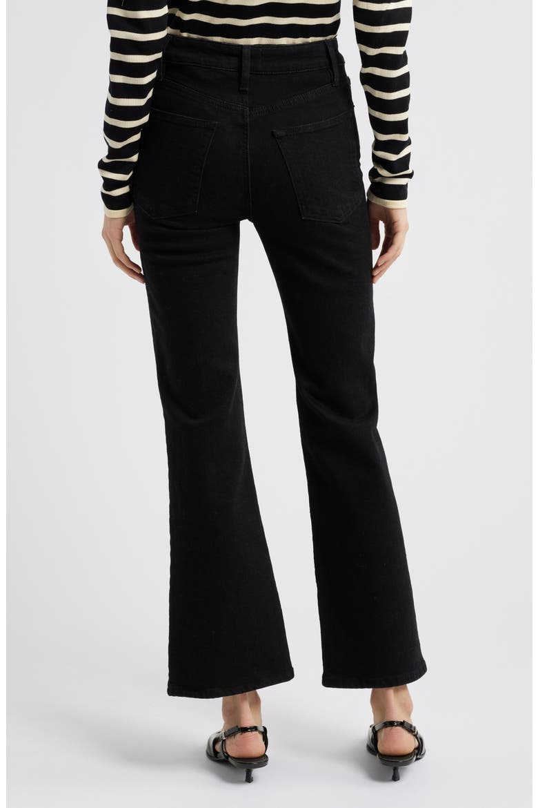 The Pixie Arrow High Waist Relaxed Bootcut Jeans, Alternate, color, SMOKESCREEN