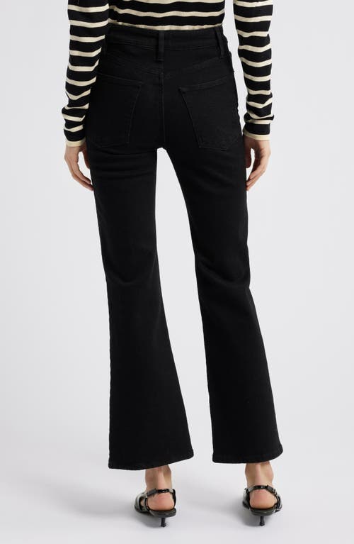Frame Reboot Super Stretch High-rise Bootcut Jeans In Smokescreen