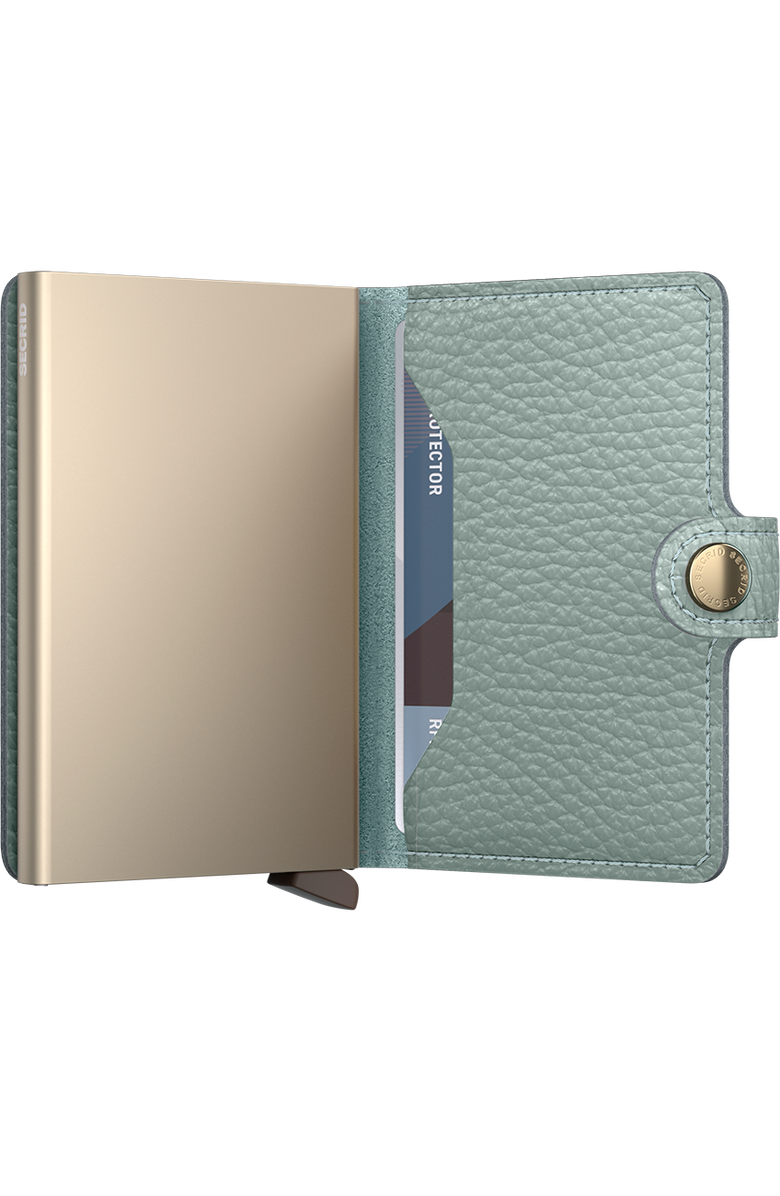 Secrid Miniwallet Pebble, Alternate, color, Sea Green