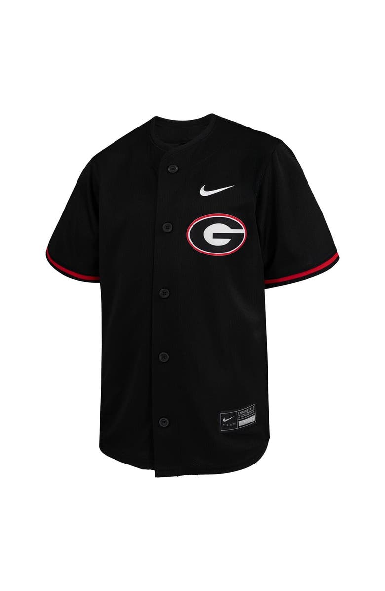 Nike Youth Nike Black Georgia Bulldogs Limited Baseball Jersey, Alternate, color, Black