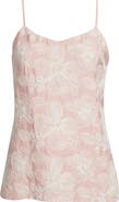 Anne Klein Floral Embroidered Camisole