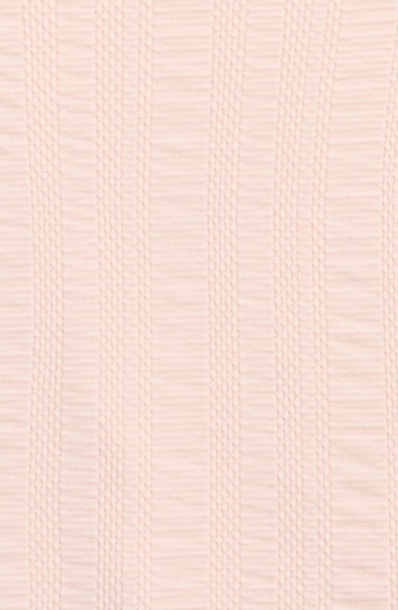 Walking on Sunshine Kids' Lettuce Edge Long Sleeve Knit Top, Alternate, color, Pink