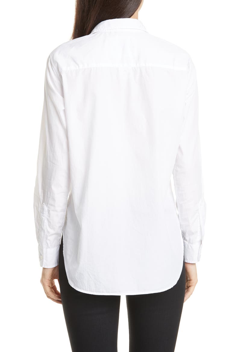 Frank Classic Button-Up Shirt, Alternate, color, WHITE