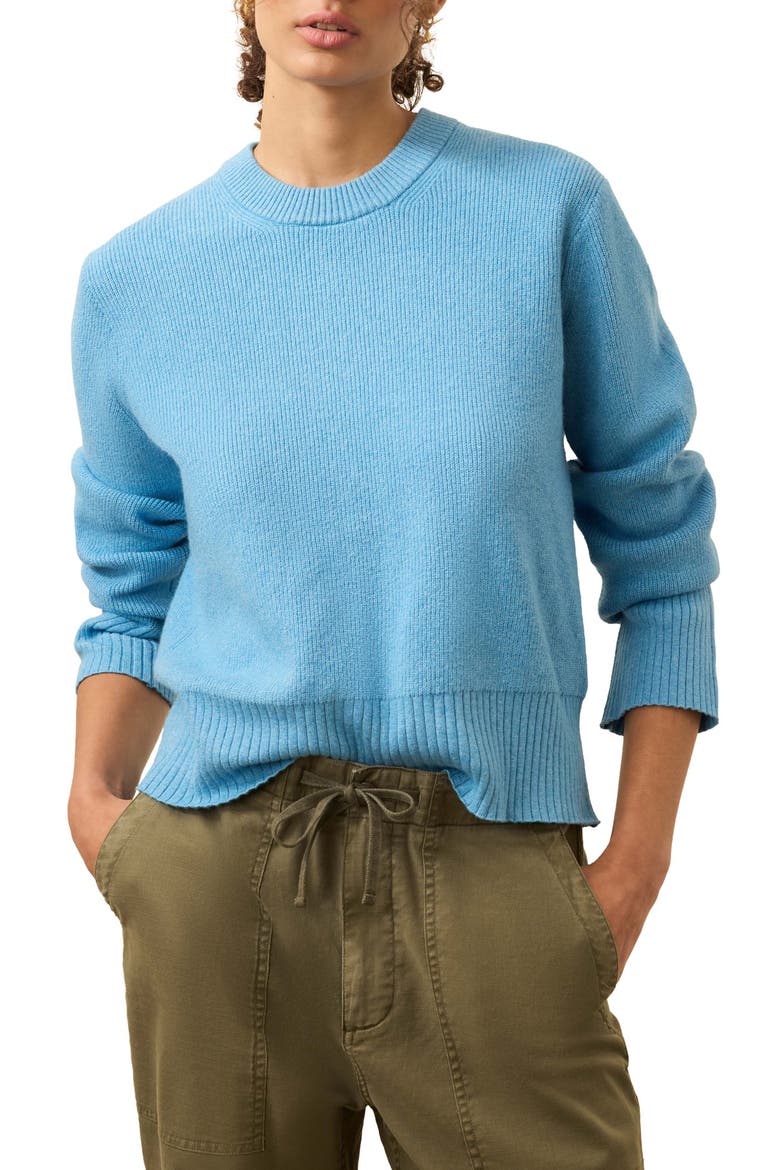 Jackson Crewneck Sweater, Main, color, ICELAND BLUE