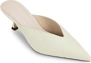 Yosi Samra Remi Pointed Toe Kitten Heel Mule