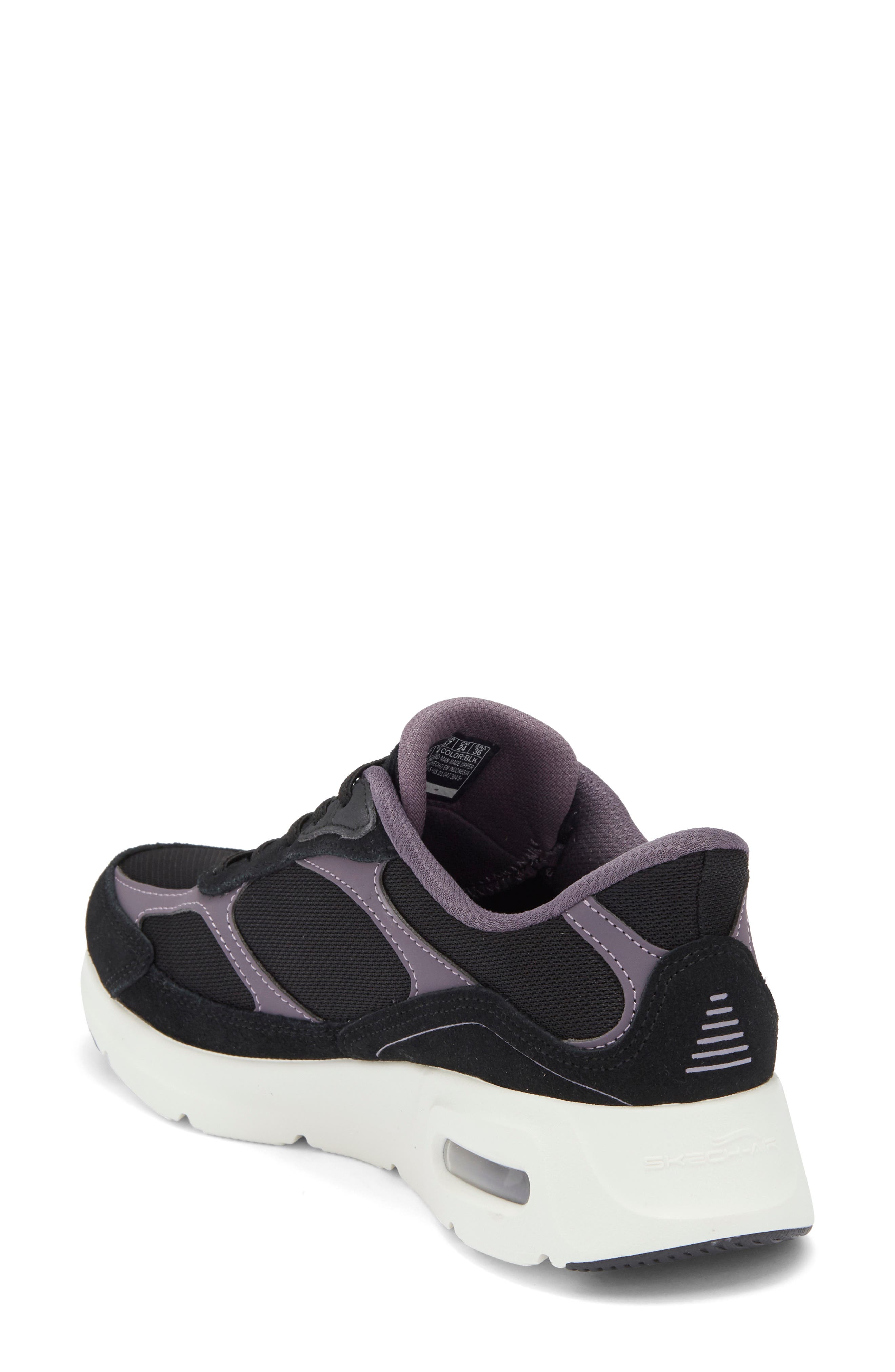 SKECHERS Slip-Ins<sup>®</sup> Skech-Air Slip-On Sneaker, Alternate, color, Black