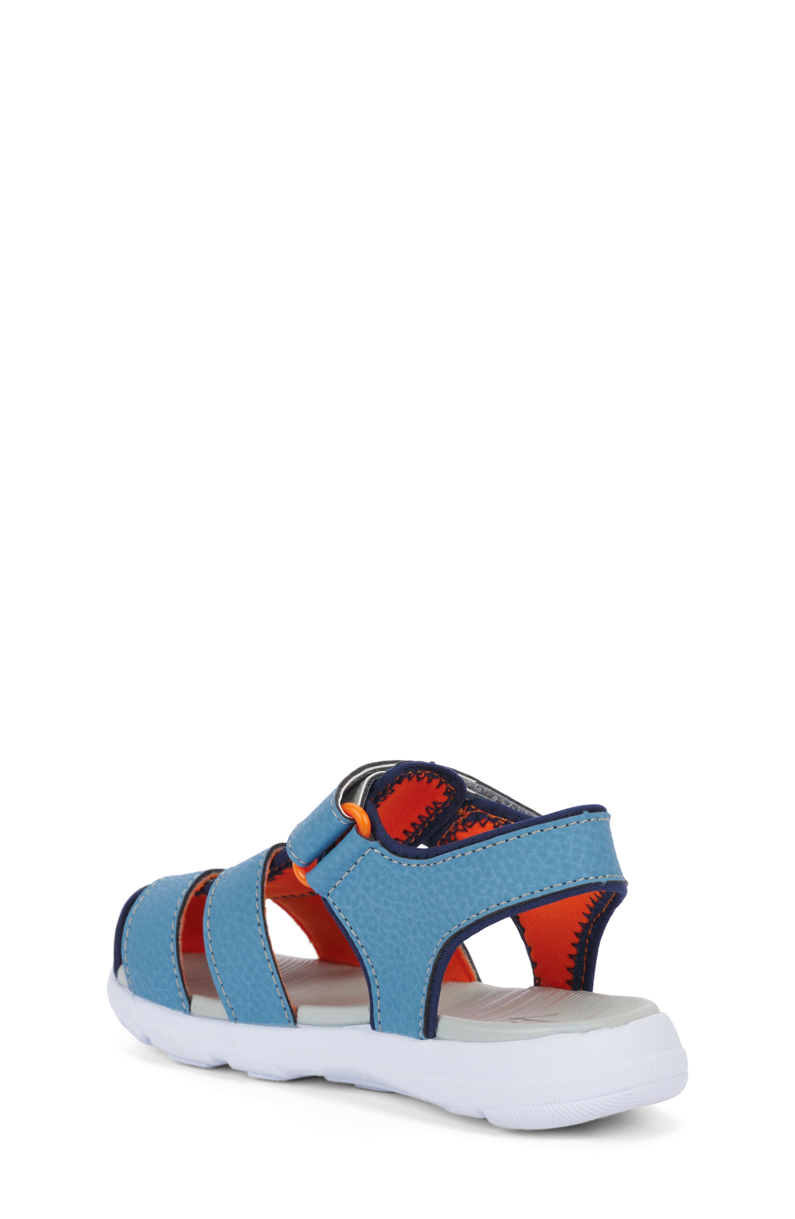 See Kai Run Kids' Cyrus IV Flexirun Fisherman Sandal, Alternate, color, Steel Blue