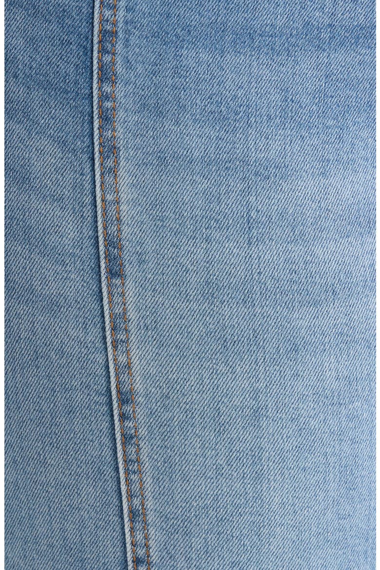 Blair Fab Ab Seamed High Waist Ankle Slim Straight Leg Jeans, Alternate, color, EXHIBITING