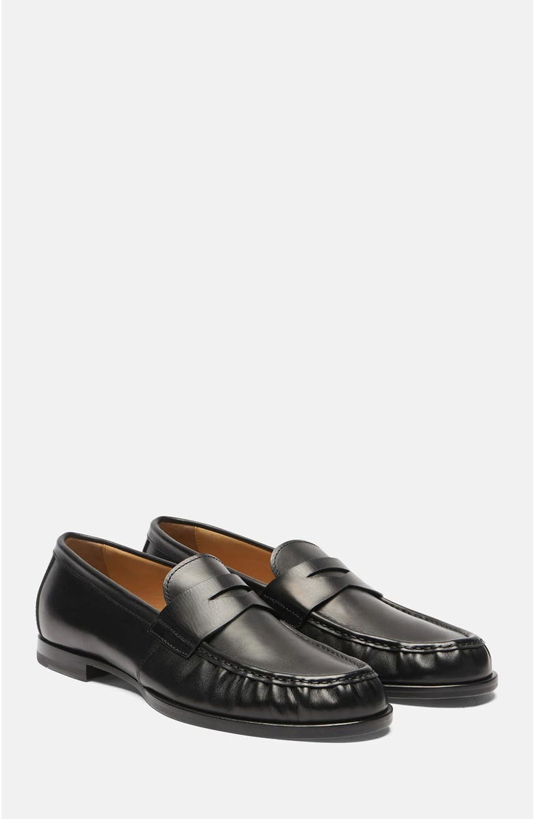 SCAROSSO Fred Loafers, Main, color, Black - Calf