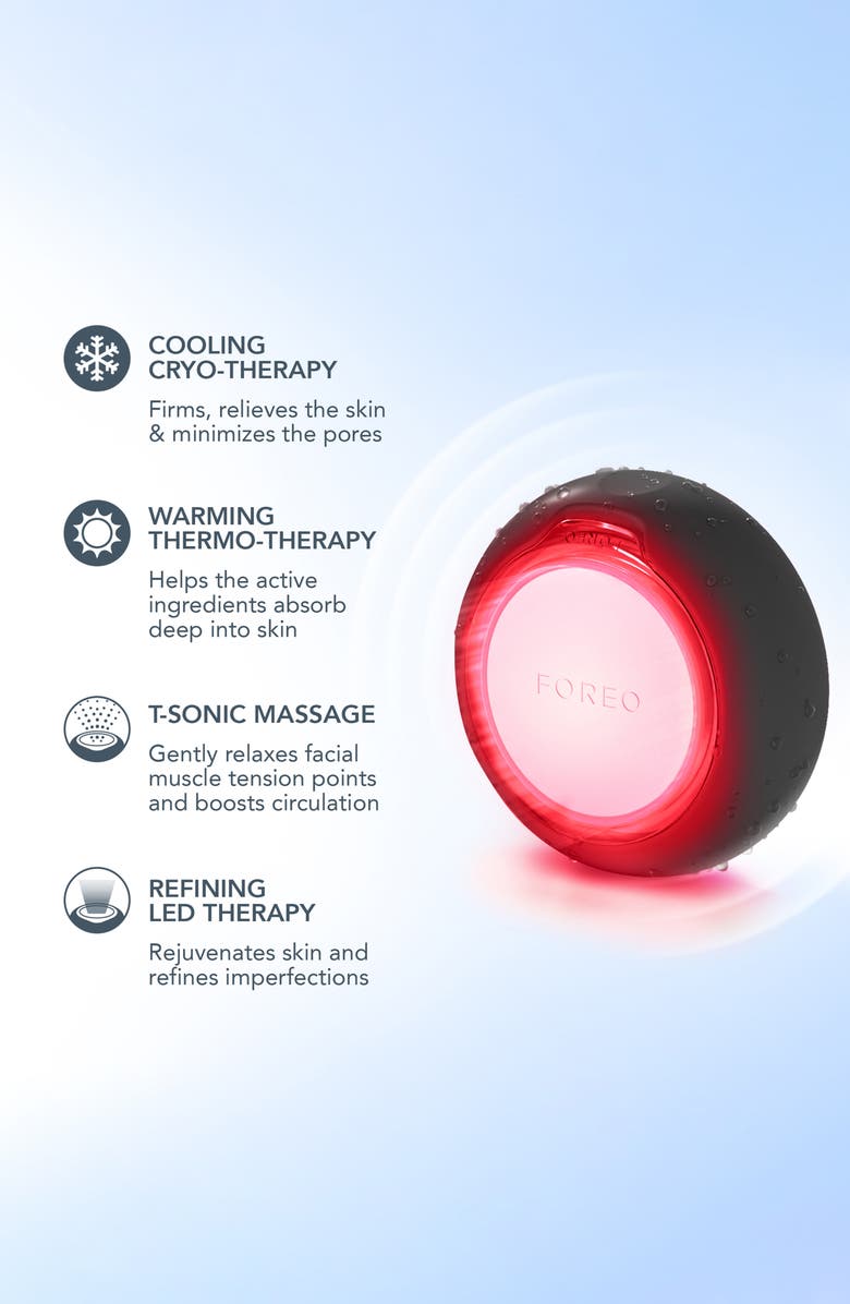 FOREO UFO<sup>™</sup> 3 Deep Hydration Facial Device, Alternate, color, Black