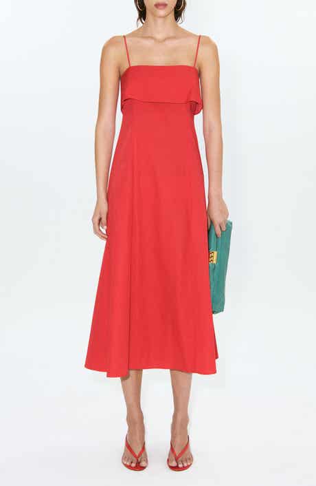 A-Line Midi Dress