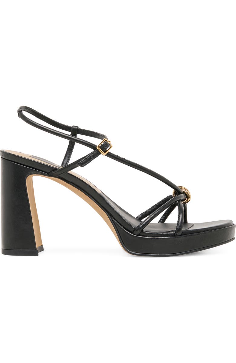 Dolce Vita Odete Platform Sandal, Alternate, color, Black Leather
