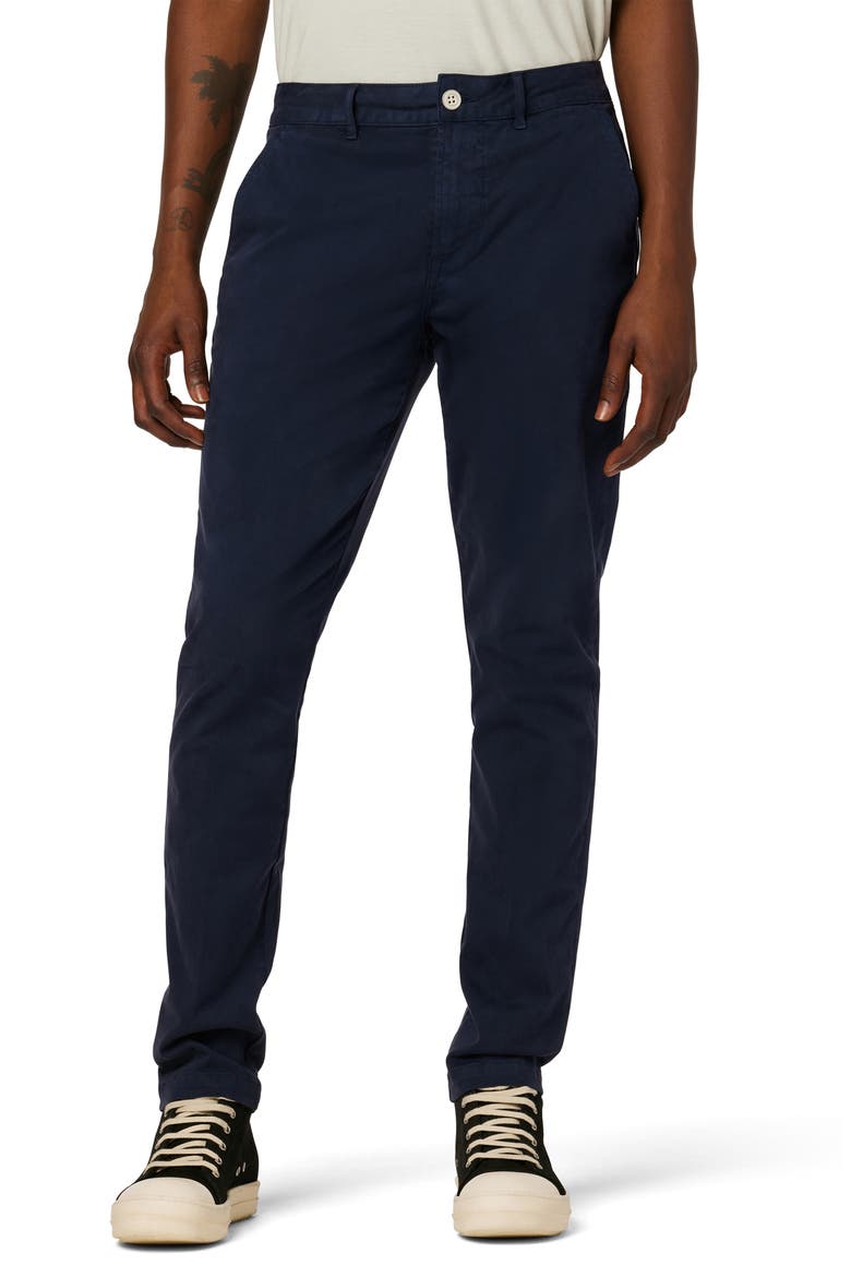 Slim Straight Leg Chinos, Main, color, BLAZER