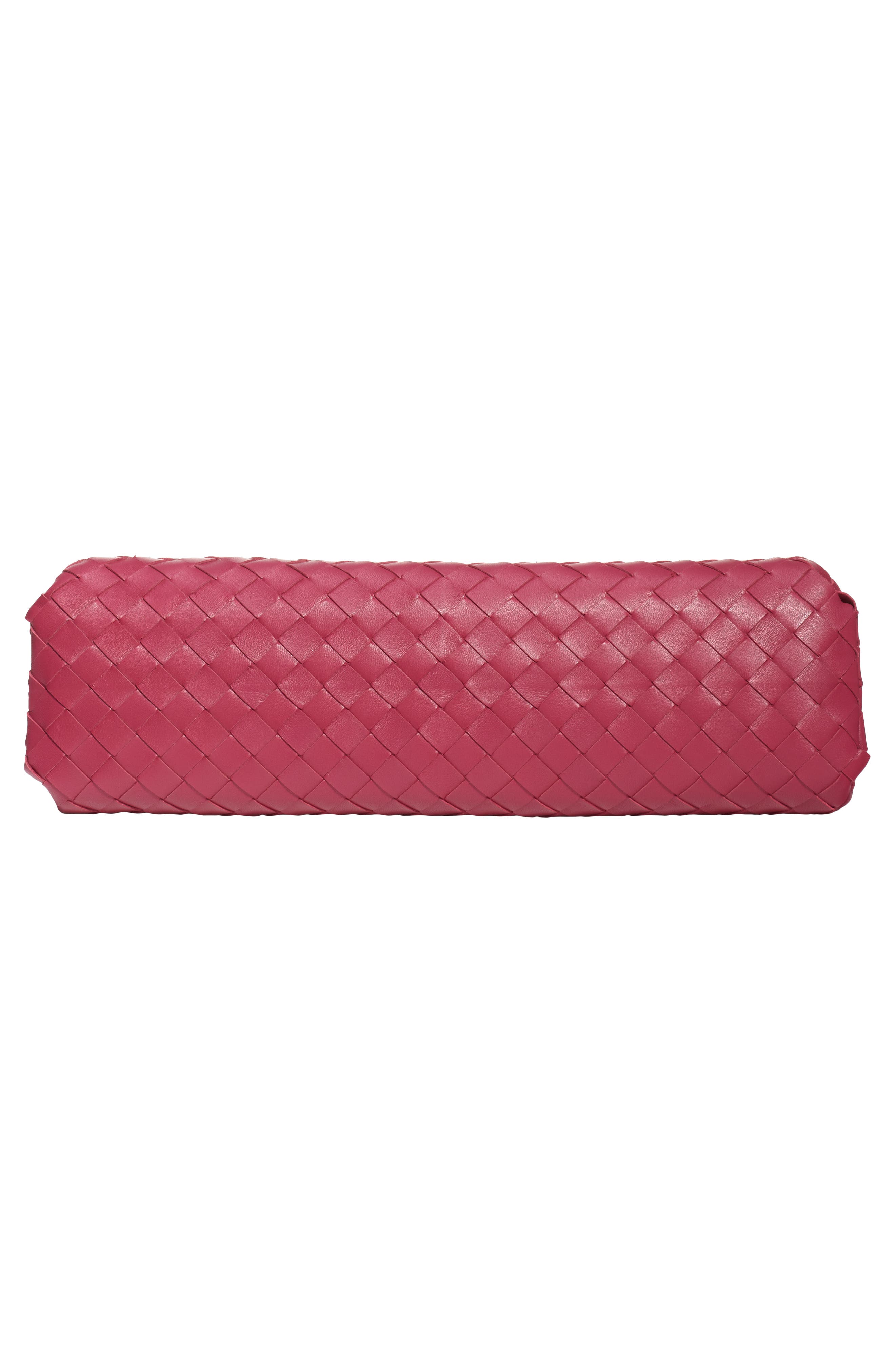 Bottega Veneta Intreciato Pouch Leather Clutch, Alternate, color, 