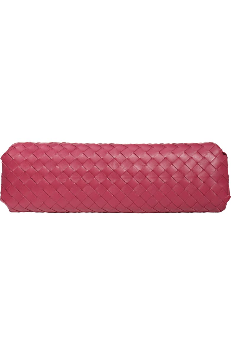 Bottega Veneta Intreciato Pouch Leather Clutch, Alternate, color,