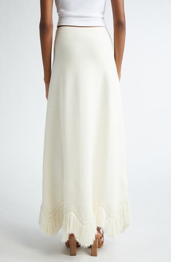 スカート ULLA JOHNSON Woman Skirt White PF240300 PRI Ulla Johnson Outlet: Skirt woman - White | Ulla Johnson
