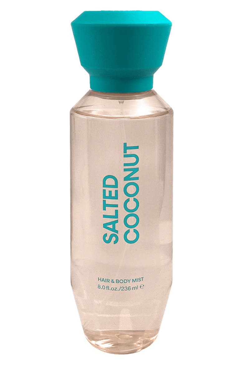 Salted Coconut Hair & Body Mist, Main, color, NO COLOR